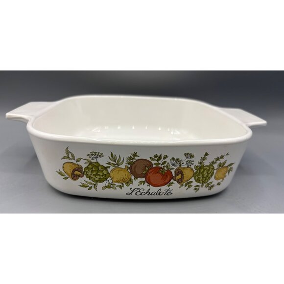 Vtg Corning Ware‎ Lechalote A-1-B 1L Baking Dish Spice of Life - Picture 1 of 8